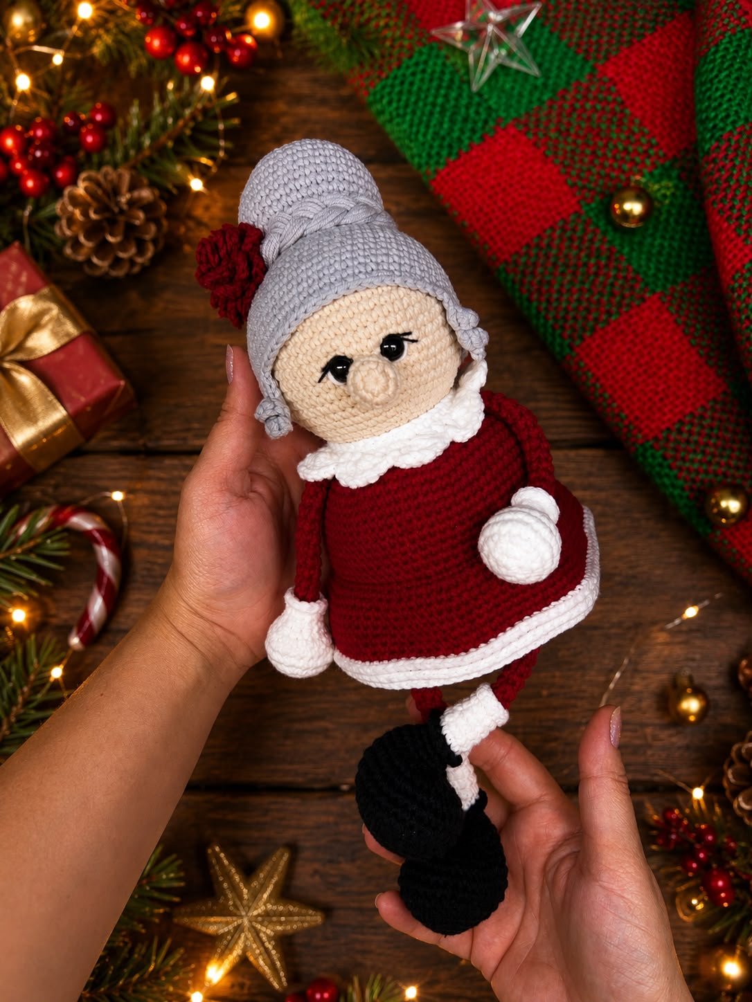 Barrigudinha a Mamãe Noel